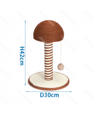 Rascador Seta Marron 30x30x42cm