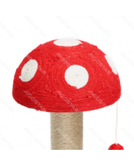 Rascador Seta Rojo 29x29x47cm