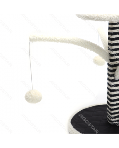 Rascador Black and White 35x35x44cm