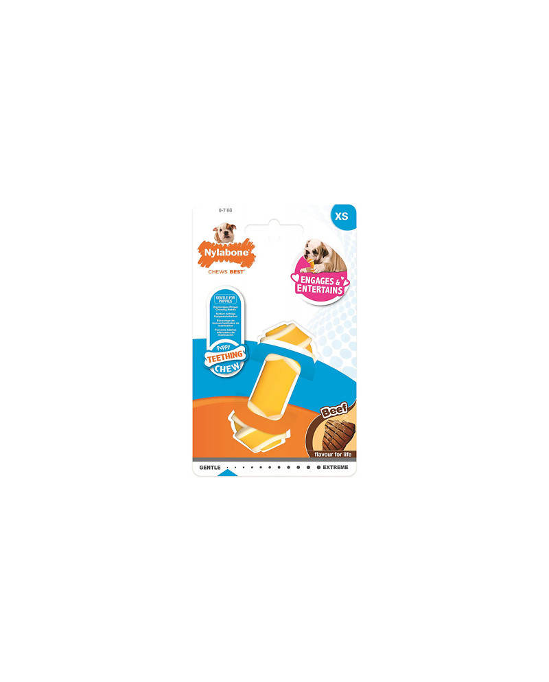 Nylabone Puppy Chew Beef XS