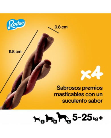 Snacks Pedigree Rodeo Buey Premio
