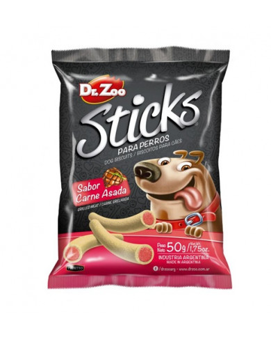 Sticks Carne Asada Dr. Zoo 50gr Sticks Carne Asada Dr. Zoo 50gr
