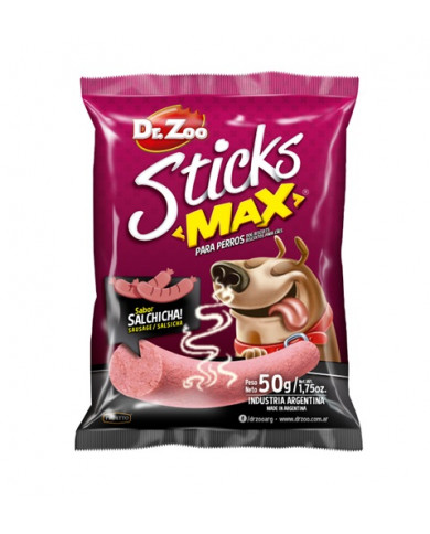 Sticks Max Salchicha Dr. Zoo 50gr Sticks Max Salchicha Dr. Zoo 50gr