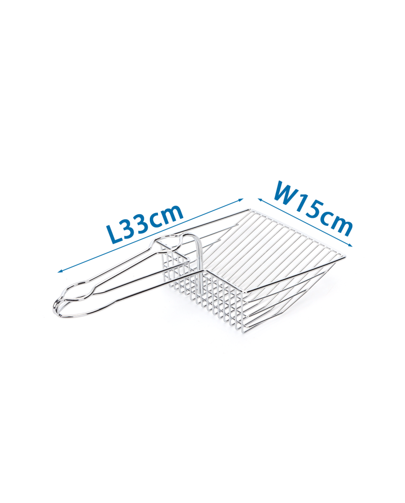 Pala para lecho acero inoxidable Pala para lecho acero inoxidable