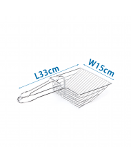 Pala para lecho acero inoxidable Pala para lecho acero inoxidable