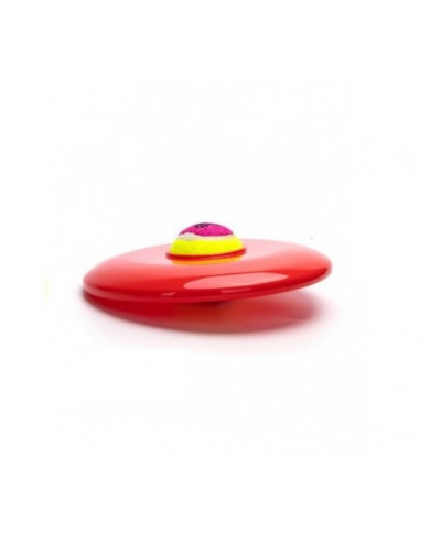 Frisbee plástico 21cm con pelota de Tenis Frisbee plástico 21cm con pelota de Tenis