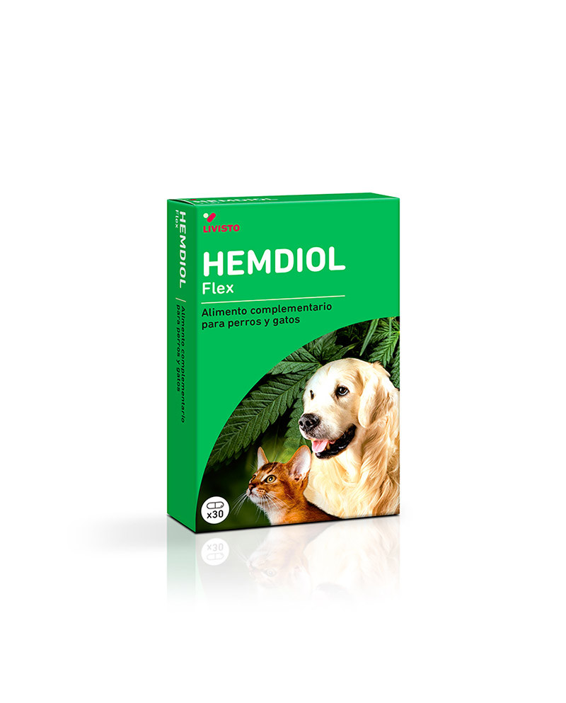 HEMDIOL FLEX 30 CAPSULAS PERRO/GATO