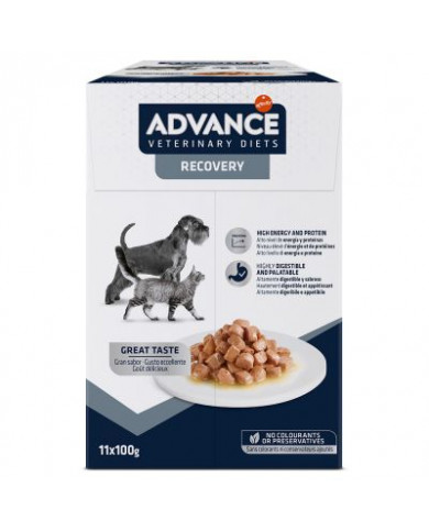 Advance Veterinary Recovery Pack Sobres 100gr Advance Veterinary Recovery Pack Sobres 100gr