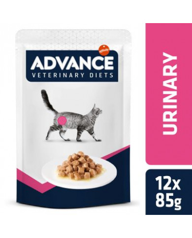 Advance Veterinary Cat Urinary Pack Sobres 85gr Advance Veterinary Cat Urinary Pack Sobres 85gr