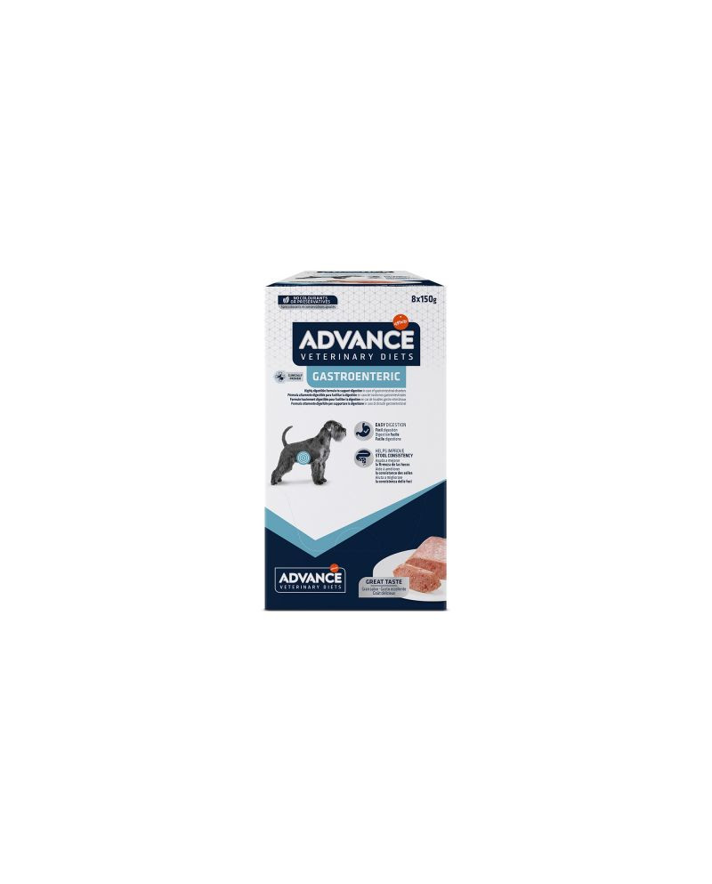Advance Veterinary Dog Gastroenteric Pack Sobres 150gr