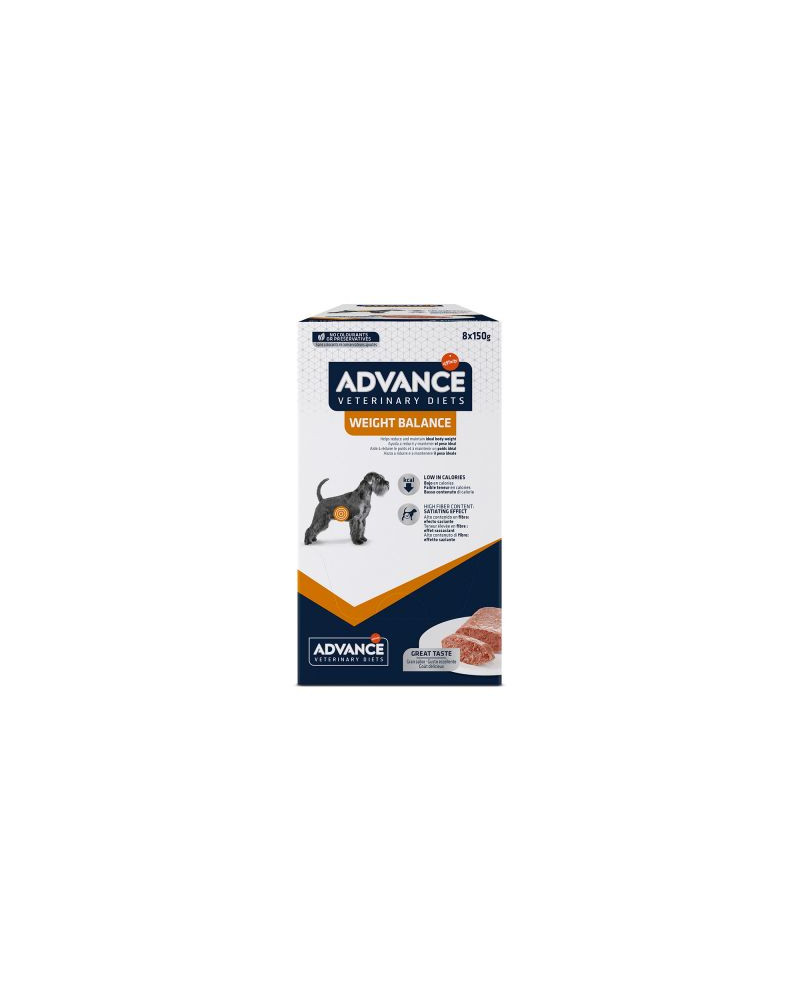 Advance Veterinary Dog Weight Balance Pack 8 Sobres 150gr