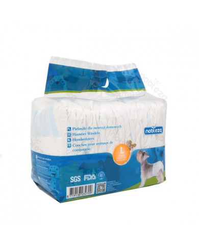 Pañales 12 unidades de 26-46Cm (4-8Kg) Talla M