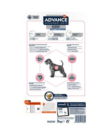 Affinity Advance Veterinary Atopica Trucha 12kg Affinity Advance Veterinary Atopica Trucha 12kg
