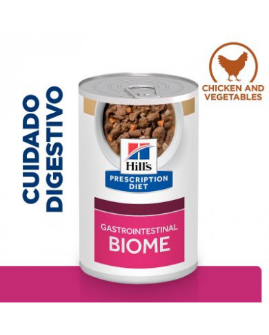 Hill's Canine Diet Gastro Biome Estofada (Lata) 12x350gr Hill's Canine Diet Gastro Biome Estofada (Lata) 12x350gr