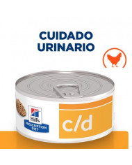 Hill's Feline Diet c/d (Lata) 24x156gr