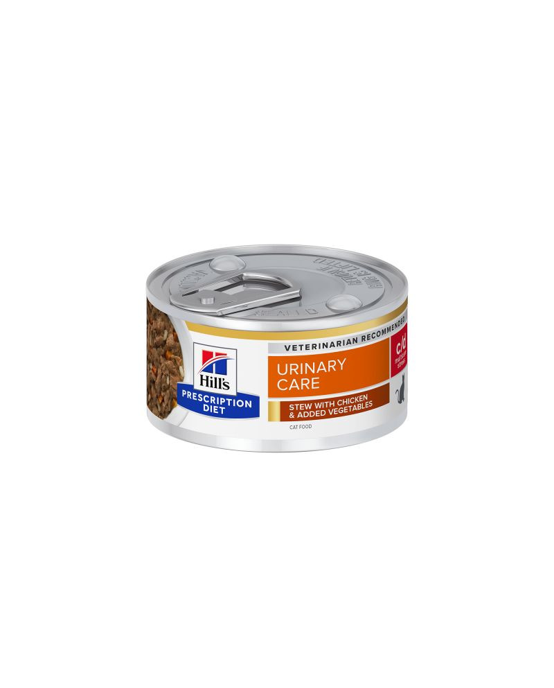 Hills Feline C/D Urinary Stress lata 24x82gr