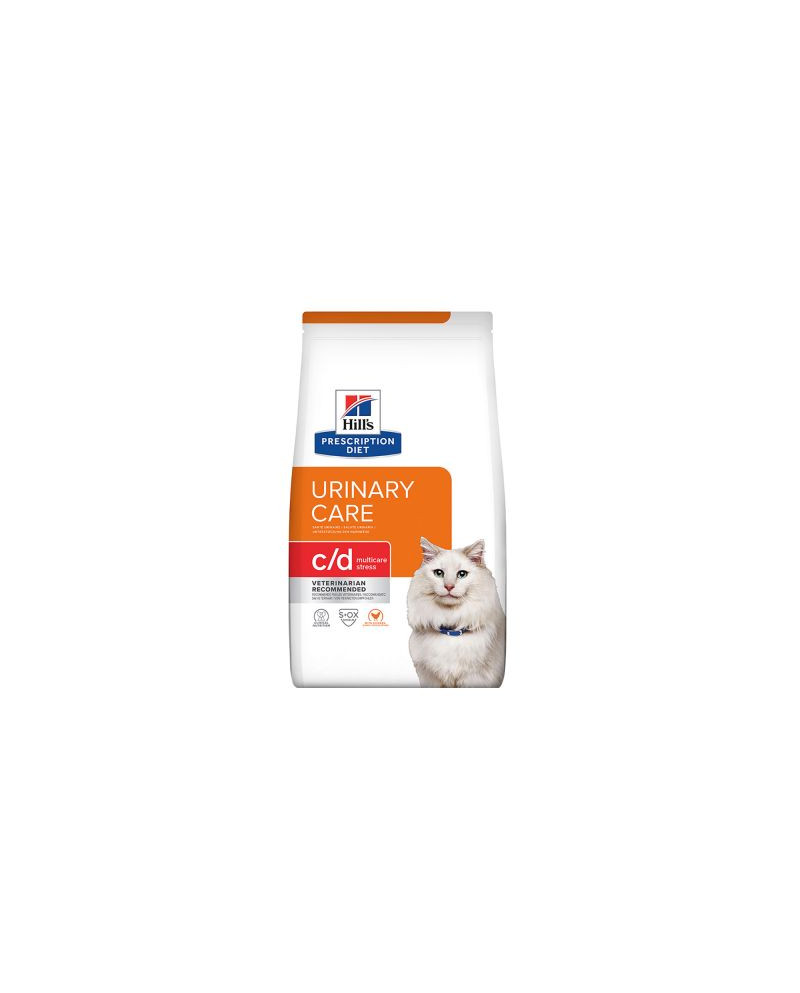 Hill's Feline Diet c/d Urinary Stress Reduced Calorias 8Kg Hill's Feline Diet c/d Urinary Stress Reduced Calorias 8Kg
