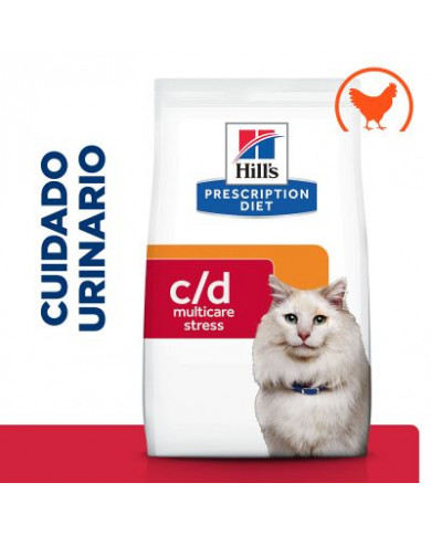 Hill's Feline Diet c/d Urinary Stress Reduced Calorias 8Kg Hill's Feline Diet c/d Urinary Stress Reduced Calorias 8Kg