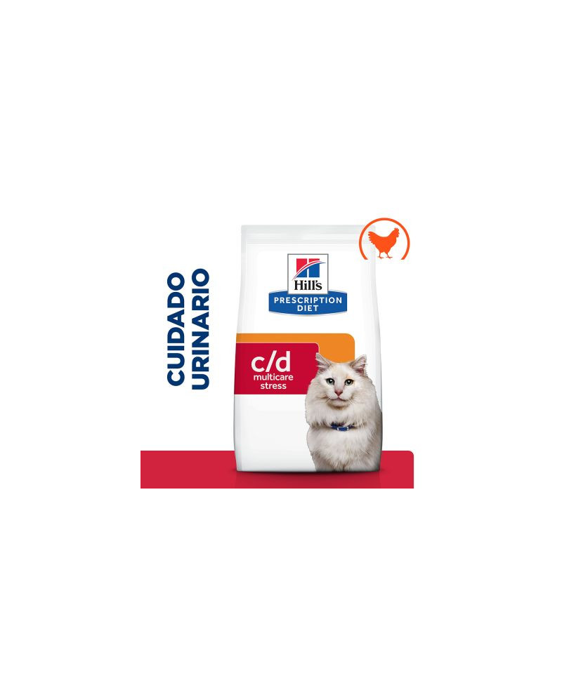 Hill's Feline Diet c/d Urinary Stress Reduced Calorias 8Kg Hill's Feline Diet c/d Urinary Stress Reduced Calorias 8Kg