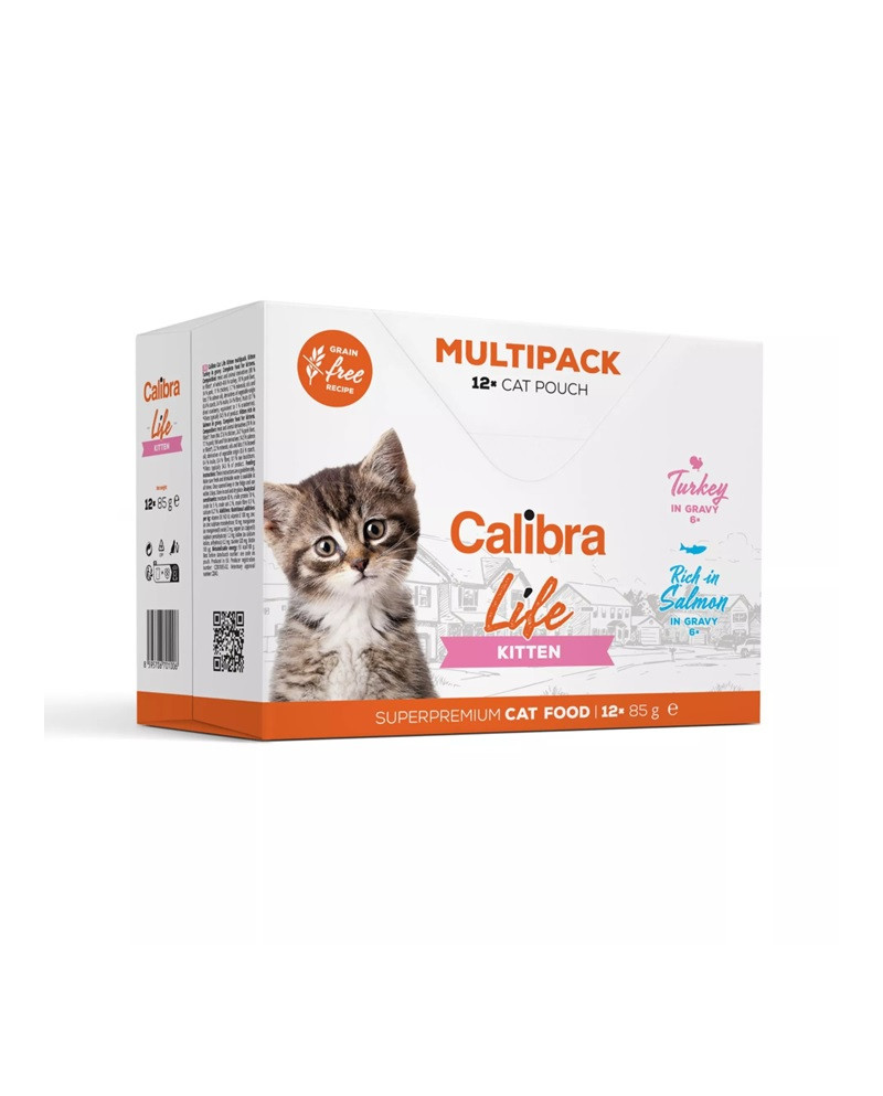 Calibra Cat Life Kitten Multipack 12x85gr