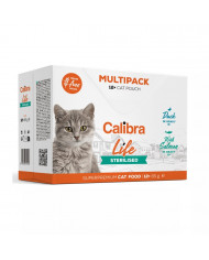Calibra Cat Life Sterilized Multipack 12x85gr