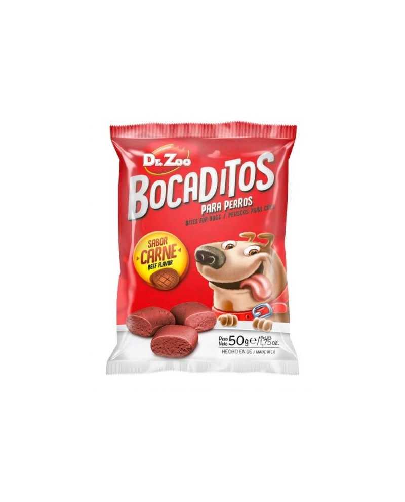 Bocaditos de Carne Dr. Zoo 50gr Bocaditos de Carne Dr. Zoo 50gr