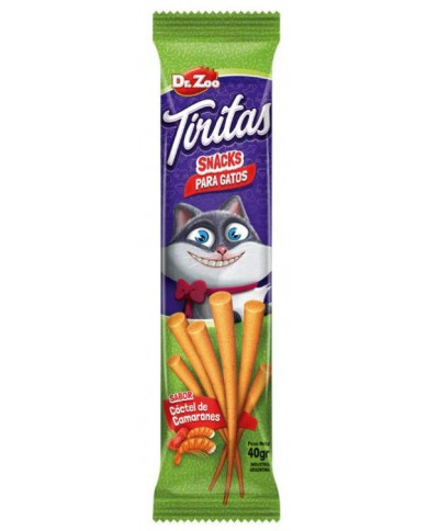 Tiritas de Gato Sabor Coctel de Camarones Dr. Zoo Tiritas de Gato Sabor Coctel de Camarones Dr. Zoo