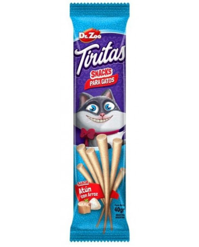 Tiritas de Gato Sabor Atún y Arroz Dr. Zoo Tiritas de Gato Sabor Atún y Arroz Dr. Zoo