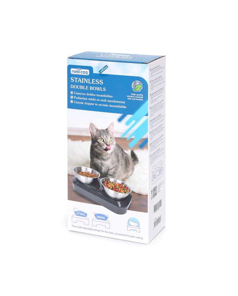 Comederos Acero Doble