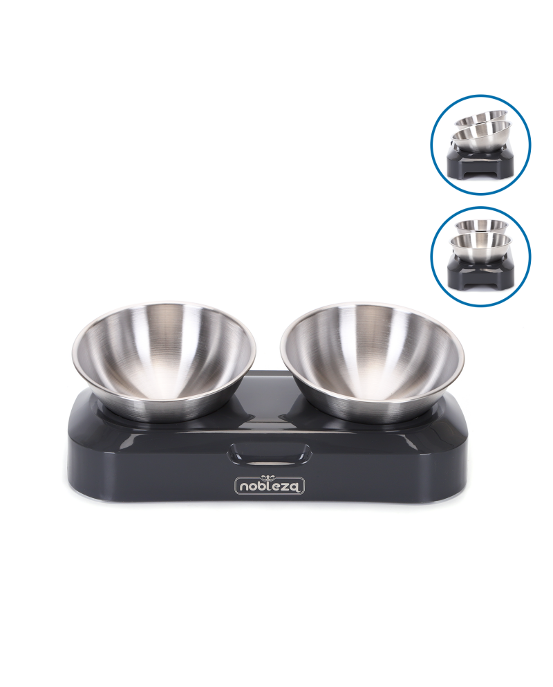 Comederos Acero Doble