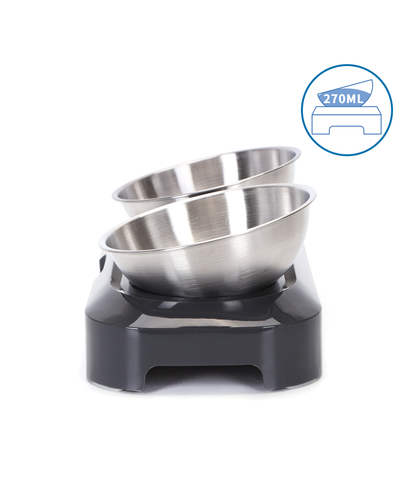 Comederos Acero Doble