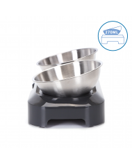 Comederos Acero Doble