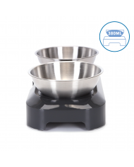 Comederos Acero Doble