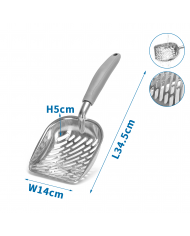 Pala Recogedor para lecho acero inoxidable Pala Recogedor para lecho acero inoxidable