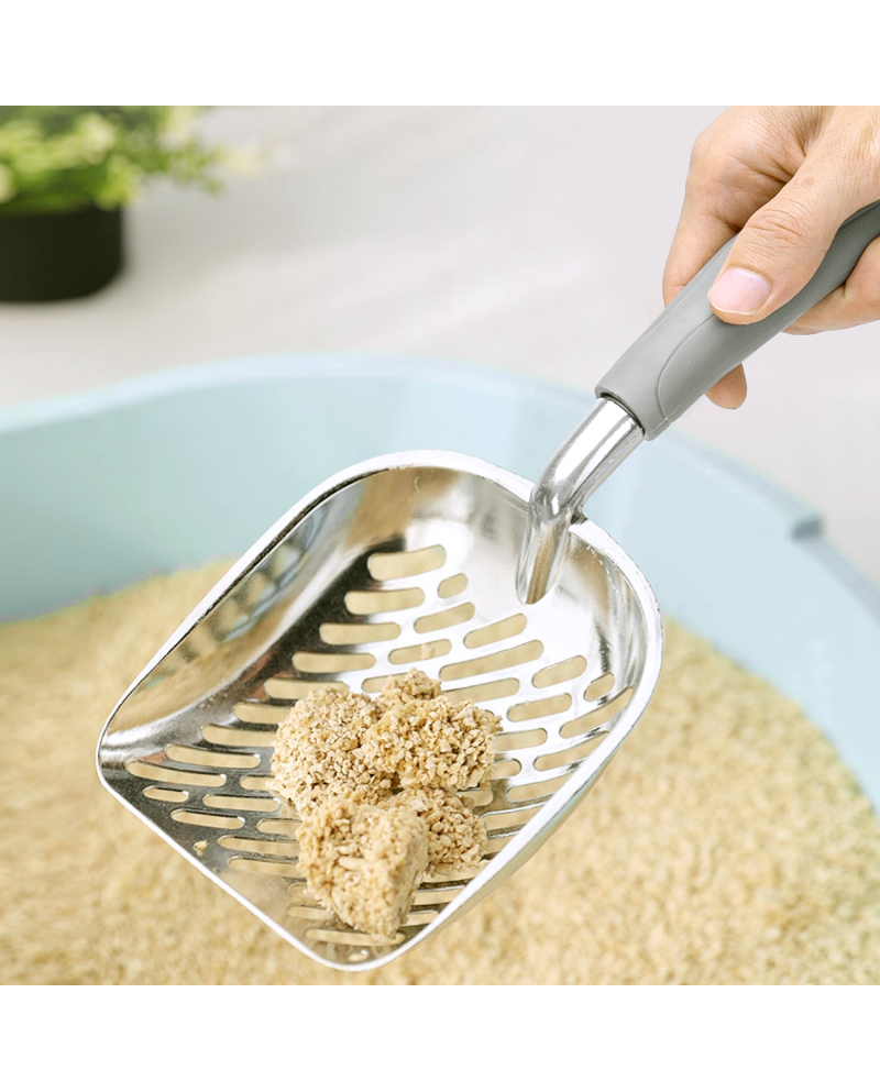 Pala Recogedor para lecho acero inoxidable Pala Recogedor para lecho acero inoxidable