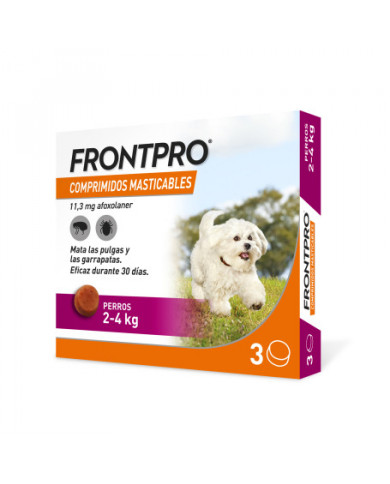 Frontpro Comprimidos Masticables Antiparasitarios Perros Frontpro Comprimidos Masticables Antiparasitarios Perros
