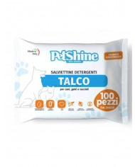 Toallitas Talco Petshine Formato Ahorro 100 und