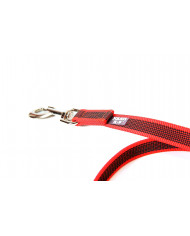 Correa Engomada Julius K9 3 metrosx14mm rojo
