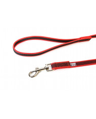 Correa Engomada Julius K9 3 metrosx14mm rojo perros