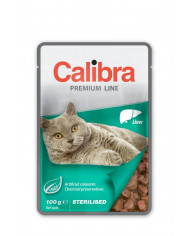 Calibra Premium Cat Sterilised Higado 100gr