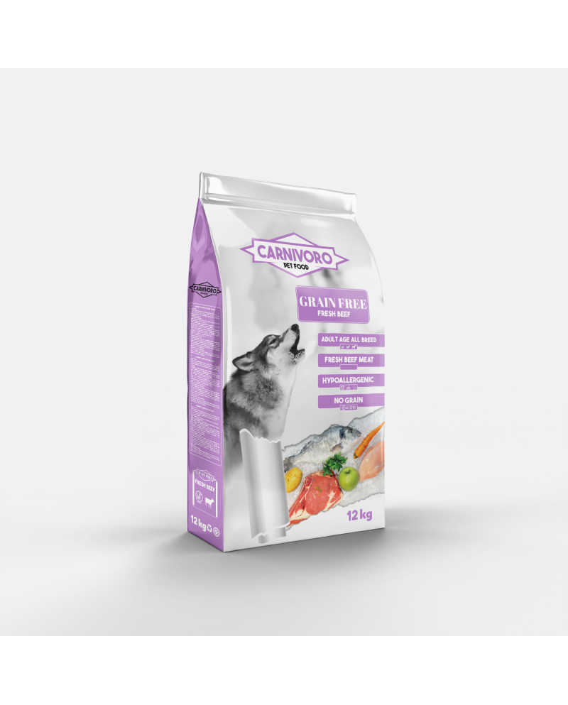 Carnívoro Grain Free Ternera 12kg