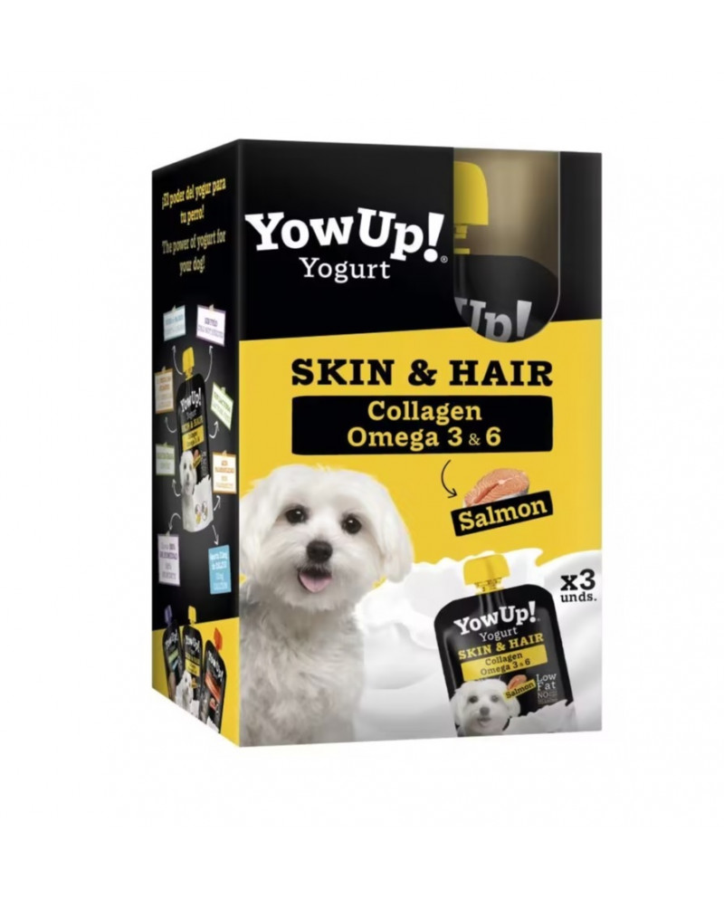 Yogurt YowUp Skin & Hair Salmón 115gr Yogurt YowUp Skin & Hair Salmón 115gr