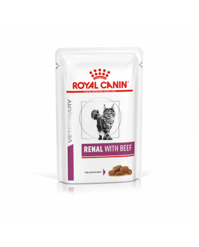 Royal Canin Feline Renal Beef Gravy Royal Canin Feline Renal Beef Gravy