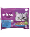 Whiskas Pack Tasty Mix Pollo y Ternera 4uni 85gr