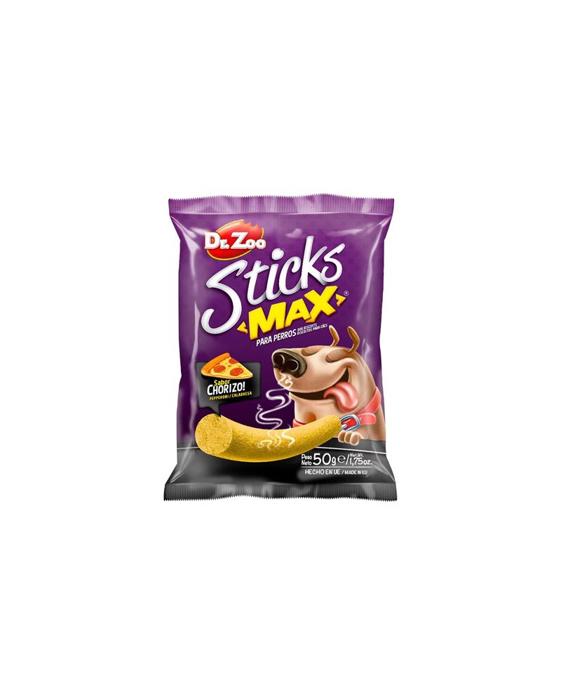 Sticks max chorizo Dr. Zoo 50gr Sticks max chorizo Dr. Zoo 50gr