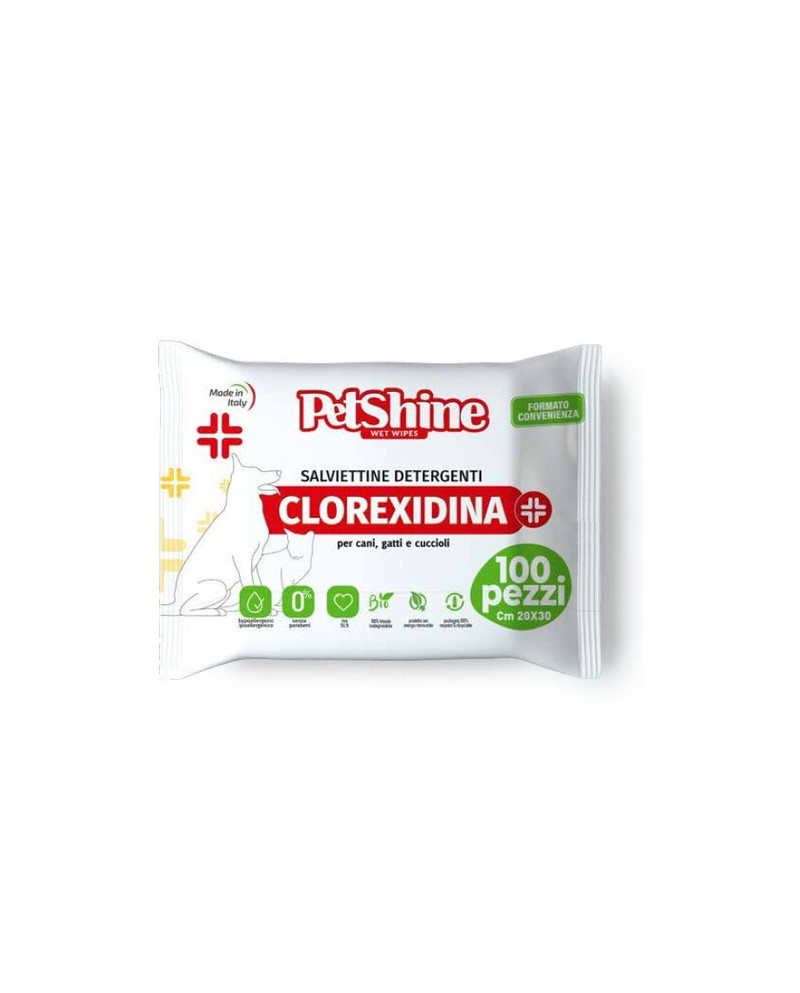 Toallitas Clorexidina Petshine Formato Ahorro 100 und
