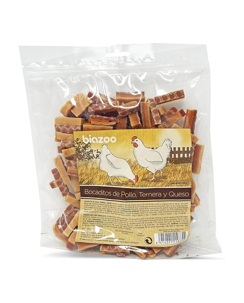 Bocaditos de Pollo Ternera y Queso