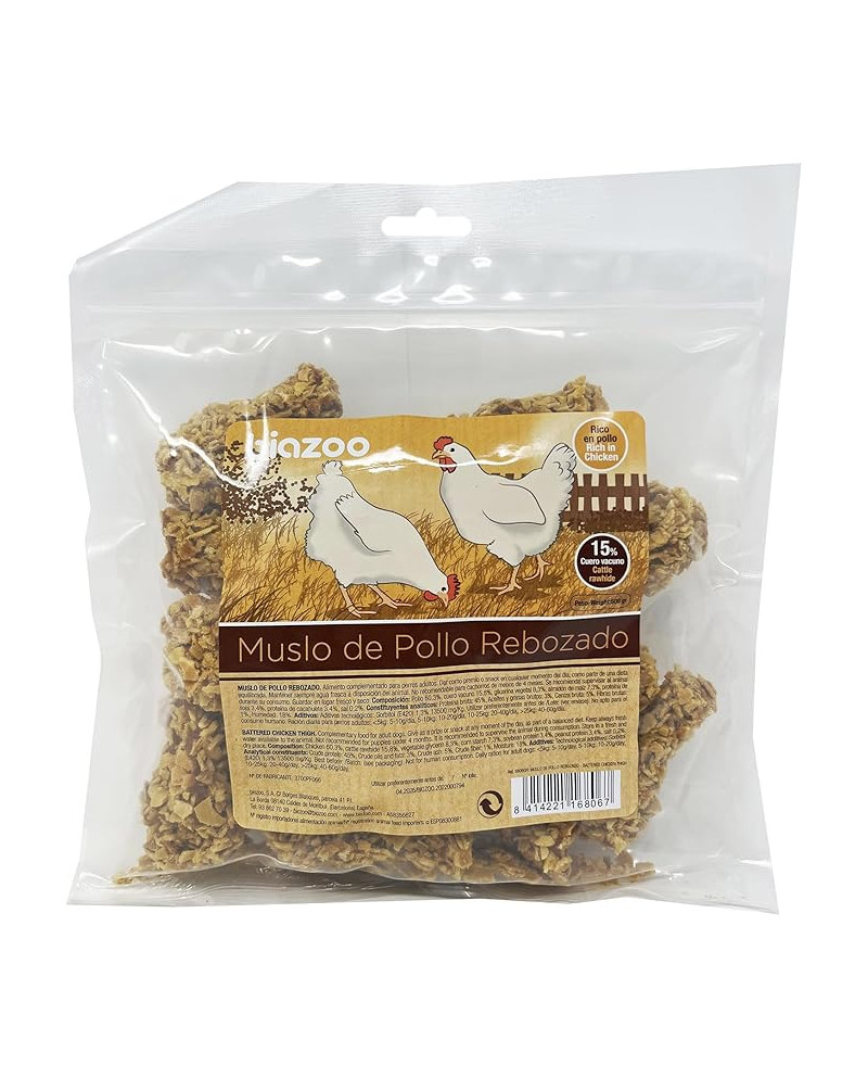 Muslitos de Pollo Rebozado 500gr