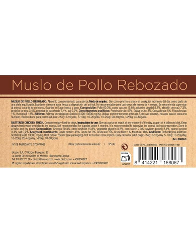Muslitos de Pollo Rebozado Snack