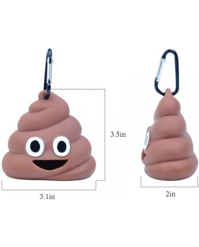 Dispensador bolsa Poopbag emoji Dispensador bolsa Poopbag emoji